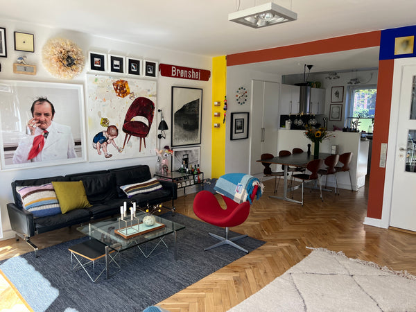 Detached house from the functional 50s. Decorated with Danish design. 10 minutes Copenhagen, Denmark Danish design - A house with garden Entire home vacation rental 2403733
