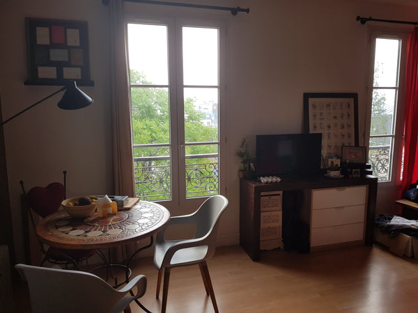 My flat in the center of Paris is very comfortable and cozy bright and totally r Houilles, France Studio Quartier latin Entire rental unit vacation rental 29171773