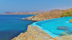 Villa Zenas is located on the south side of Mykonos, on the road to Lia beach an Sorrento, Italy Villa Zenas, with direct access to the beach Entire villa vacation rental 39408626