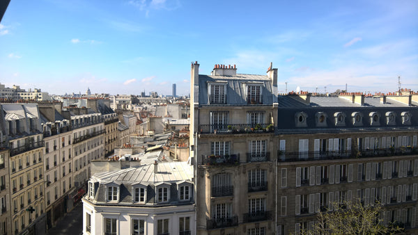 Charmant studio situé au dernier étage d'un immeuble de standing, avec vue sur l Paris, France Studio restauré & calme - 11ème - métro Oberkampf Entire rental unit vacation rental 13576554