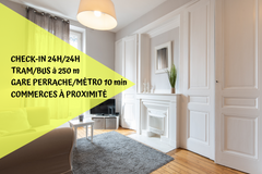 We have implemented additional hygiene measures to welcome you safely in the fac Lyon, France ★Charming T2★Berthelot★ Entire rental unit vacation rental 29531693