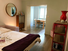 Ce studio dans l’entre-sol donne sur un jardin partagé. Possibilité de faire un  Saint-Gilles, Belgium Studio avec jardin Entire rental unit vacation rental 659440661966240710