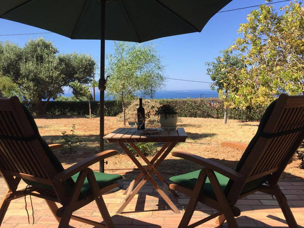 Quiet house with the sea view and big garden located at Kokkini Xani, on the way  Lovely house with sea view ideal for couples Entire rental unit vacation rental 18290594