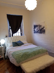 Hardwood floors, large windows, and brick. Small kitchen. Finished rooftop with  New York, NY Rental unit in Bronx · ★5.0 · 1 bedroom · 1 bed · 1 shared bath Private room in rental unit vacation rental 22266609