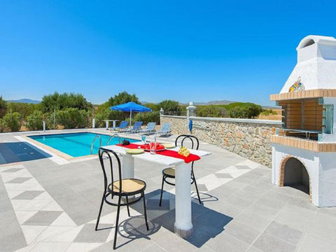 At the heart of South Rhodes and only 180 meters from the crystal clear water of Greece Blue Pearl sea view Villa with private pool Entire villa vacation rental 41995058