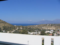 The studio looks over the village of Pitsidia, olive orchards as well as the Med Greece Private studio with great sea view Entire guest suite vacation rental 1988331