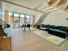 The apartment is quite unique as it was converted from an old attic into a new a  Unique new penthouse with private roof terrace Entire condo vacation rental 52229609
