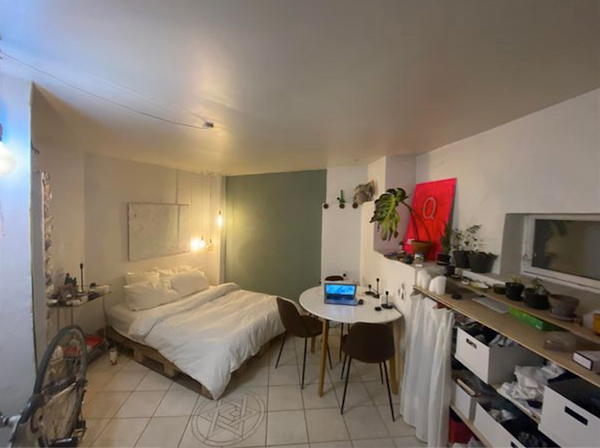 Hi! We are looking for new tenants/visitors who would like to rent in this small Copenhagen, Denmark Basement Studio Private room in condo vacation rental 54026428
