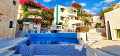 On the hillside of the traditional Piskopiano village , surrounded by Mediterran  Hermes Korifi Suites private apartment Entire rental unit vacation rental 44025037