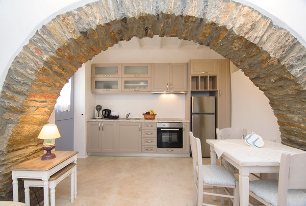 Violeta is an new apartment for 4 people on the ground floor. There are 2 rooms  Greece Violeta Apartment 4 persons Entire rental unit vacation rental 13407410
