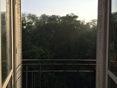 Beautiful bedroom in front of the more picturesque park of Paris: Parc Buttes Ch Porto, Portugal Amazing view! 15min from the center Private room in rental unit vacation rental 4101814