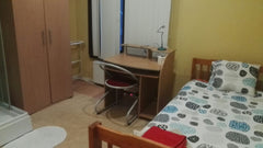 Modern furnished studio for one persons , with individual fridge, private shower Brussels, Belgium Cozy room for long stay, ref T2A Private room in rental unit vacation rental 11869791