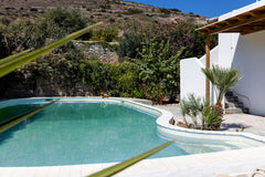 The Villa is located in a quite environment surrounded by nature and beautiful s  Daphne's Lux Villa Cycladic home vacation rental 44099564