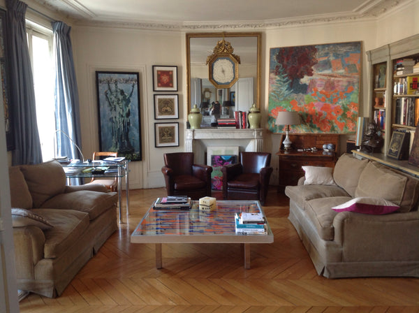 Appartement de 145 m2, grand salon avec parquet et cheminée, 3 chambres (2 lits  Paris, France Bel appartement Haussmanien Entire rental unit vacation rental 6027261