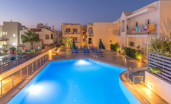 This apartment covers an area of 40 square meters, consists of a room, and can a Rethimnon, Greece Creta Verano - Superior Family Room Garden View Room in hotel vacation rental 53823548