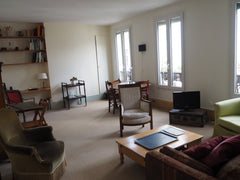 Appartement lumineux au 3ème étage, composé d'un grand salon de 25m2 avec canapé Paris, France Charmant 53 m2 proche Tour Eiffel Entire rental unit vacation rental 6911137