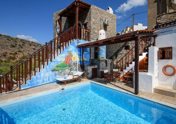 House with 2 Bedrooms & Pool- Dimitra is a beautifull stone house where your can Rethimnon, Greece Traditional House- House 2 Bedrooms&Pool- Dimitra Entire home vacation rental 52276205