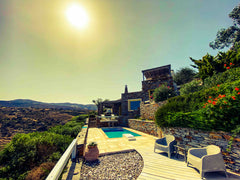 Scenic countryside, panoramic views and truly calm vibes, this villa is ideal fo Chalandri, Greece Cozy villa in Kea with pool and panoramic view Entire home vacation rental 25659867
