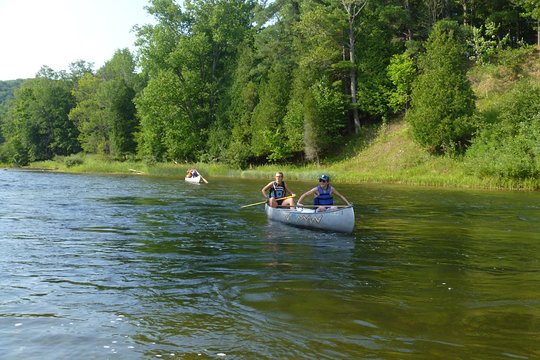 Manistee River Canoeing Day Tour  Private Tours and Travel Guide America Detroit CITY Frankfort Destination Tour