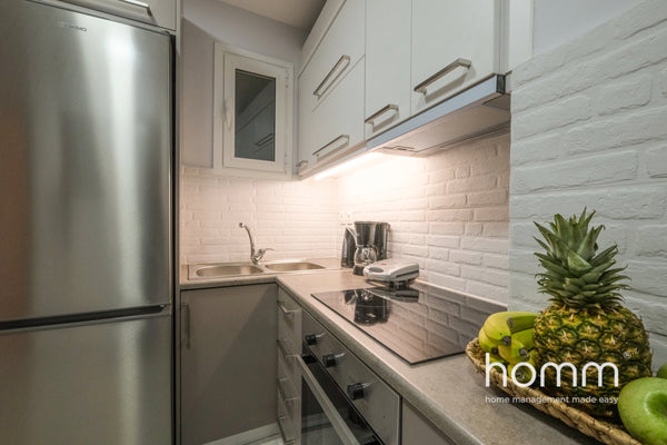 Stylish & Cozy homm Apartment in Agiou Louka street, close to Kato Patissia metr Athens, Greece Stylish homm®1BD Apartment in Agiou Louka str 4ppl Entire rental unit vacation rental 39717101