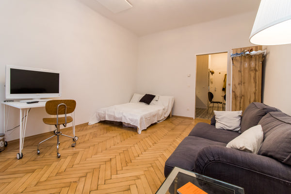 Are you looking for a chic and comfy apartment for your vacation? Then look no f  SMALL, BUT COZY APARTMENT NEAR DANUBE Entire rental unit vacation rental 40359414