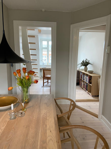 Charming, newly renovated two-floor apartment in the heart of the hip neighborho Copenhagen, Denmark Charming two-floor penthouse apartment Entire condo vacation rental 564958551989244353