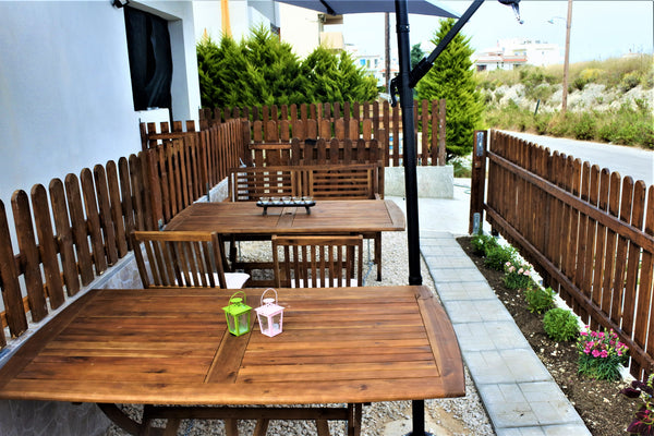 In a peaceful area of Rhodes town , BRAND NEW cosy apartment with garden + all t  COSY GARDEN SUNBATHING  APART 1 Entire condo vacation rental 43428439