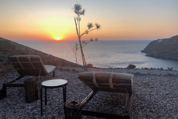 Brand new family house with stunning view terrace and private garden on tourism- Paris, France Agios Dimitrios Sunset Villa Cycladic home vacation rental 38247814