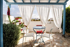 Fivos Apartments is situated 180m from the closest beach Aghios Nikolaos, 500 fr  FIVOS APARTMENTS ALYKI PAROS DELUX STUDIO APARTMEN Entire rental unit vacation rental 20734649