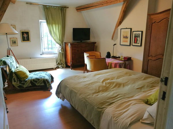 The landlords welcome you in a charming big house located on a very nice avenue. Brussels, Belgium B&B des Etangs: gorgeous charming house Private room in villa vacation rental 7803418