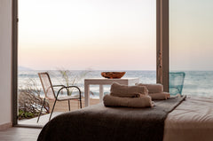 Imagine waking up everyday and having the mediterranean sea right at your feet.  Chania, Greece Esperanto seafront luxury studio Entire serviced apartment vacation rental 19576491