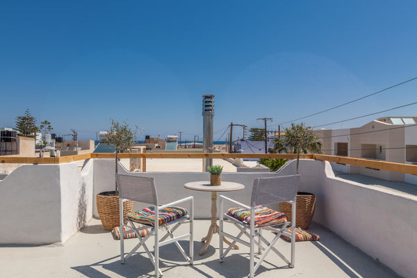 Geo's Apartment is built just 100 metres from the sandy beach of Gouves, Crete.< Greece Geo's Lovely Two Bedroom Island Apartment Entire rental unit vacation rental 659749229656903985