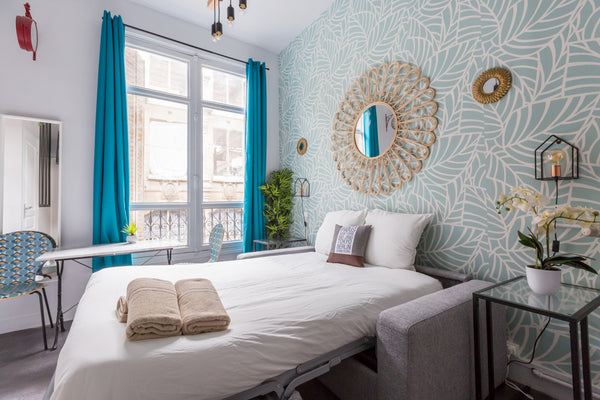My accomodation is located at the heart of Montorgueil. The street of the aparte  Louvre - Etienne Marcel 202: cosy apt for 3 people Entire rental unit vacation rental 19307362
