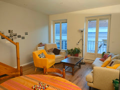 Appartement lumineux au dernier étage avec ascenseur en duplex. Un spacieux salo Lyon, France Centre fabuleux duplex très calme Entire rental unit vacation rental 763664445461391054