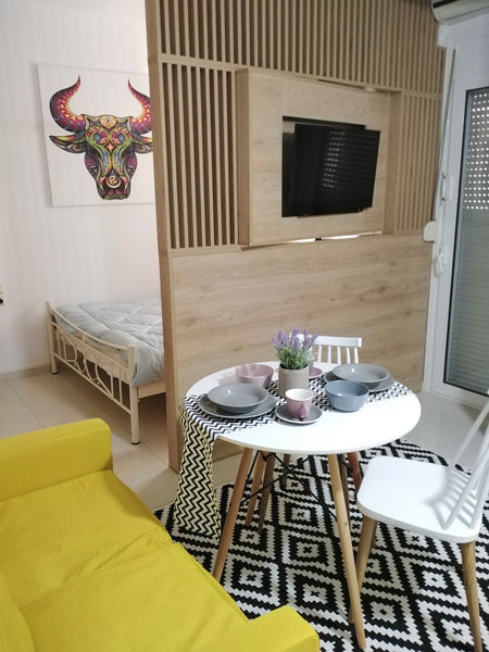 Welcome to our apartment!ll<br /><br /><b>The space</b><br />The apartment is lo Heraklion, Greece Bull (Minotaur) House, Luxurious & cozy. Entire condo vacation rental 48371189