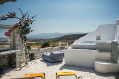 Casa Zonas is a comfortably structured and designed 4-bedroom maisonette over 2  Naousa, Greece Paros holiday home Casa Zonas with private Hot tub Cycladic home vacation rental 49141580