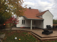 Børnevenligt lille hus.  Halvdelen af et dobbelthus, hvoraf det ene hus er til u Denmark Dejligt hus i Kbh 16 min i S-tog fra centrum Entire townhouse vacation rental 29779593