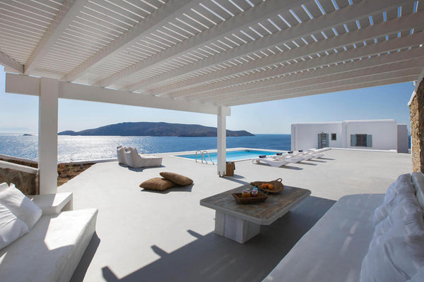 An astonishing equilibrium of Aegean simplicity, sensational sunrise views and m London, United Kingdom Villa Petra  Sea view of Mykonos Entire villa vacation rental 48960024