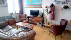 It is a beautiful bel etage near the center of Ghent.  On the first floor there   50/60's vintage BelEtage near city Centre of Ghent Entire home vacation rental 35800034