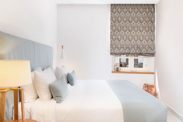 Equipped with a king size bed, a dining and sitting area featuring luxurious lin Greece Luxury Suite in Chania Old Venetian Harbour Entire rental unit vacation rental 20625813
