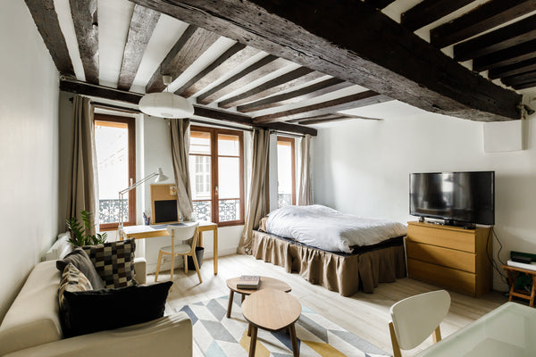 Très bel appartement de 30m2 avec une grand pièce à vivre dotée d'un lit double, Paris, France Charming Apartment Heart of Paris Entire rental unit vacation rental 18453505