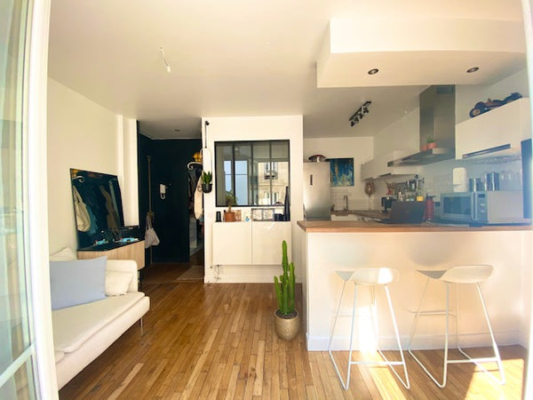 Amazing bright 2 rooms of 35 square meters, full renewed with good materials.<br Paris, France Lovely appart. between Montmartre & Gare du Nord Entire rental unit vacation rental 5492161
