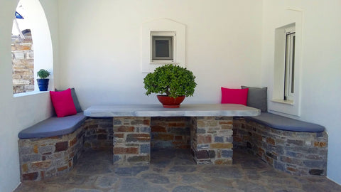 A holiday apartment with landscaped garden,located in a countryside area near th Greece Countryside apartment near Parasporos beach -1 Entire rental unit vacation rental 12021253