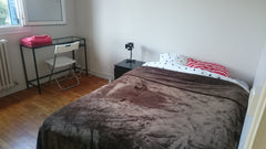 Hello, <br /><br />We are a young couple,  Léna et Arthur, living in a four room Lyon, France Bedroom in a peaceful and cosy appartement Private room in rental unit vacation rental 21832923