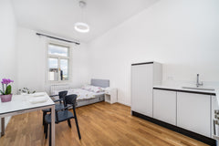 Enjoy a stylish experience at this conveniently located studio apartment in the  Prague, Czechia Modern and cozy apartment in the center of Prague☆ Entire condo vacation rental 53297429