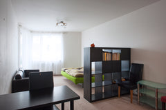 Our place is close to parks, restaurants and transport. The nearest underground  Prague, Czechia Studio, 15min away from the city centre by subway Entire rental unit vacation rental 13611089