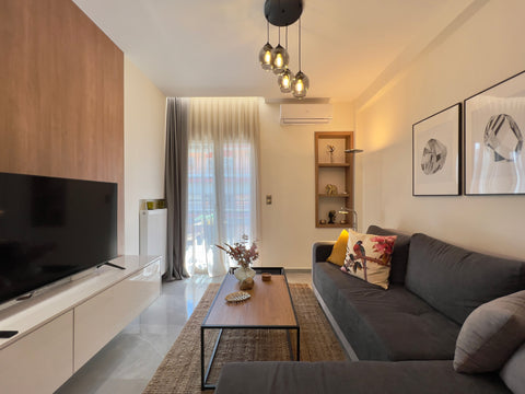 A fully renovated, with attention to detail, deluxe apartment located in a peace Thessaloniki, Greece #Mango by halu! Apartments Entire rental unit vacation rental 631533379765137776