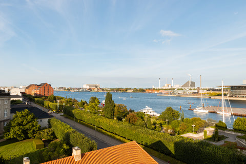 85 square meter penthouse on the 5th floor in a historic building overlooking th Copenhagen, Denmark Penthouse overlooking the harbor Entire loft vacation rental 198448