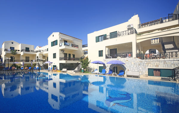 Traditional beach hotel in Gouves Crete. The hotel offers large pool , restauran  DIOGENIS BLUE PALACE -FRONT BEACH HOTEL Room in hotel vacation rental 51834456