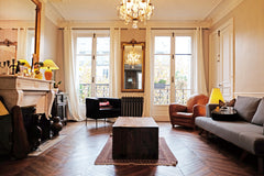 Bel appartement familial (4 Chambres) ensoleillé et avec une vue dégagée en plei Paris, France Mme Henriette, 145sqm-4 BDR Entire rental unit vacation rental 9498617
